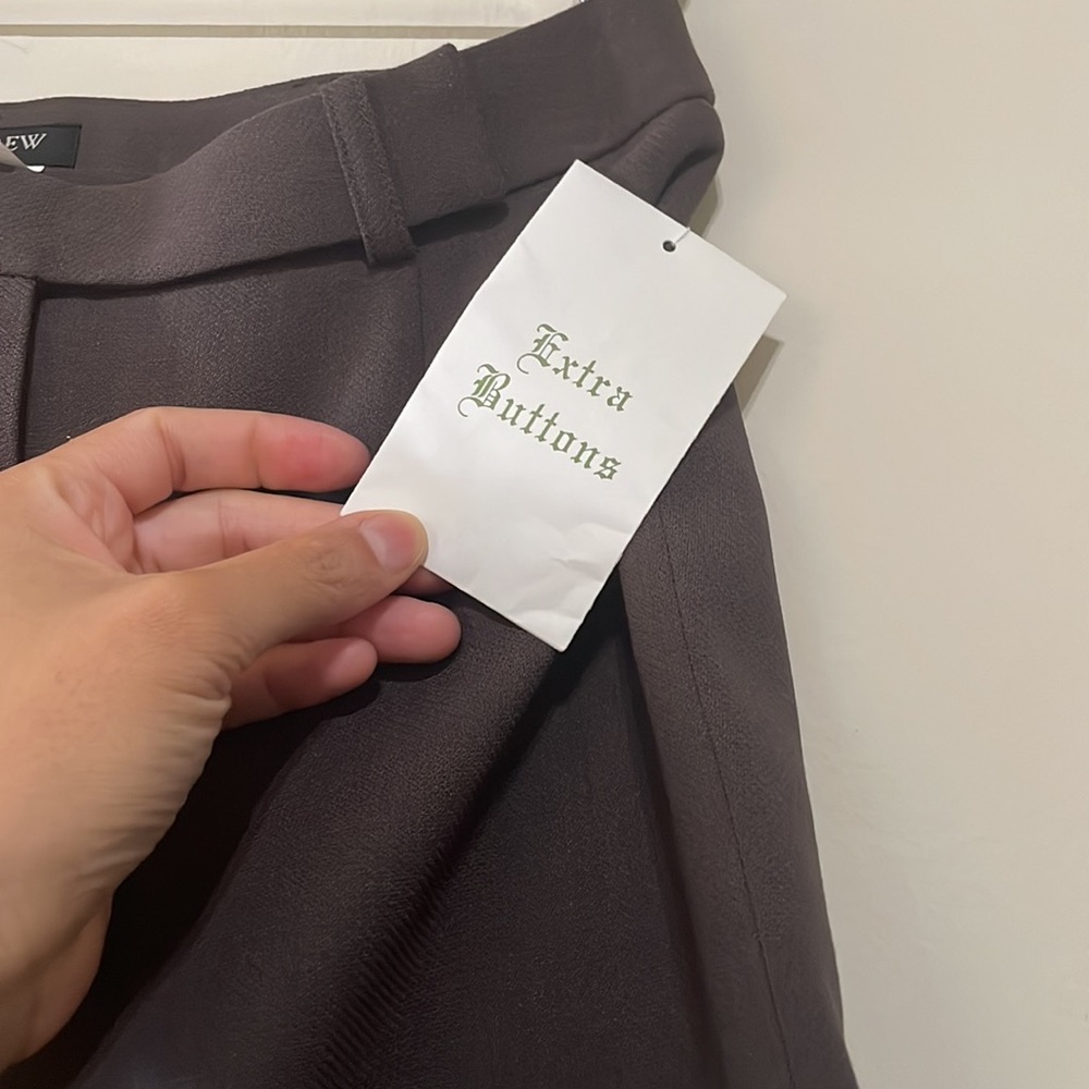 J. Crew Brown mini kids Skirt for school - Picture 4 of 4